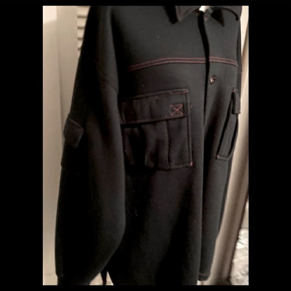 SourceāJeansĀ Shirtāblack jacket 2x - Picture 4 of 5